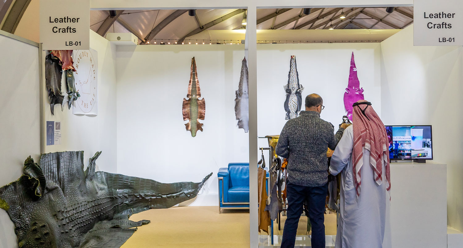 Dubai Boat Show - Leather Crafts - March 2 2019