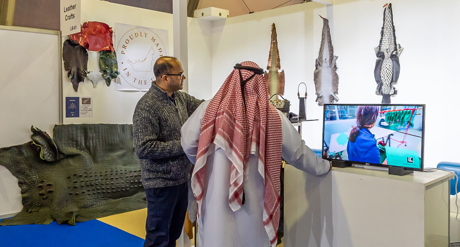 Dubai Boat Show - Leather Crafts - March 2 2019