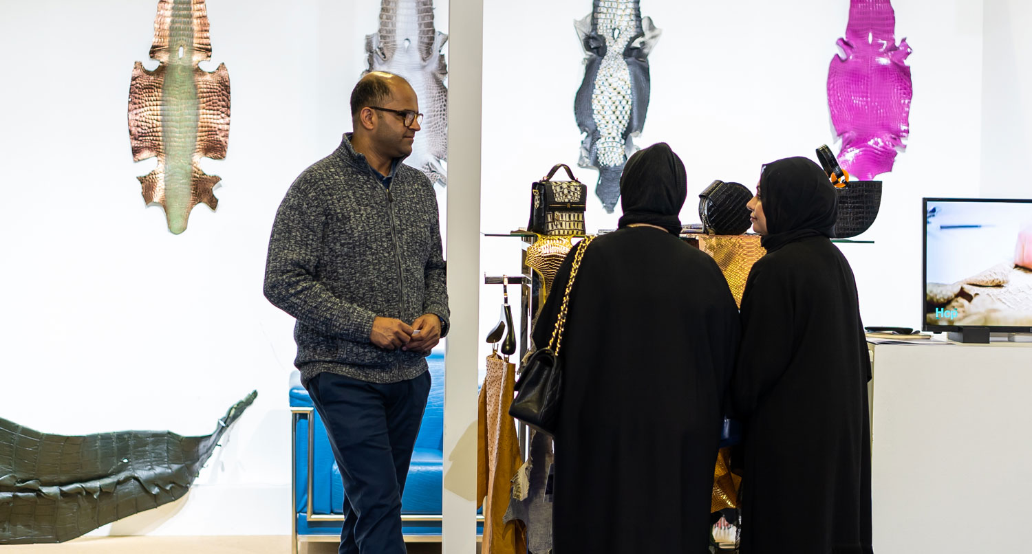 Dubai Boat Show - Leather Crafts - March 2 2019